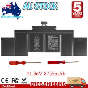 A1494 A1618 Battery for Apple MacBook Pro 15” Retina A1398 Mid 2015 2014 2013