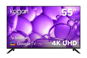 Kogan 55" LED 4K Smart AI Google TV - U95T, 55 Inch, TVs, TV & Home Theatre