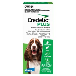 Credelio Plus Flea, Tick & Worm Protection 6 Packs 33% off @ iPetStore + Shipping
