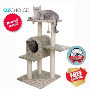 Cat Tower Tree Multi-Level Scratching Post $35.70 (Was $59.50) Delivered – 40% Off with Code OZFALL25 @ OzChoice eBay