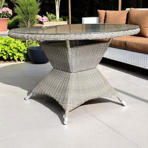 50% off Ormond 120cm Outdoor Round Dining Table $250 (Was $500) + Delivery @ Furniture Star Direct