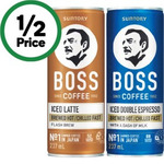 Suntory Boss Iced Coffee 237ml Varieties $2 @ Woolworths