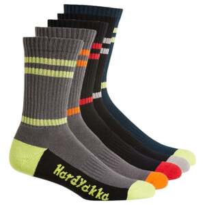 Hard Yakka Men's Crew Work Socks 10 Pairs $33.56 (RRP $69.90) Delivered @ Zasel