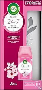 Air Wick Pure Cherry Blossom Automatic Spray Starter Kit 157g 2 for $19.80 S&S Only + Delivery ($0 Prime/ $59 Spend) @ Amazon AU
