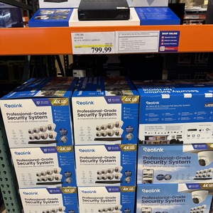 Reolink Security System: 8-Channel 4k NVR + 8 Dome Cameras $799.99 ($200 off RRP $999.99) @ Costco (Membership Required)