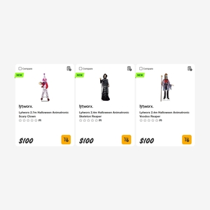 Various Halloween Animatronics eg Skeleton Reaper $100 Was $199 in Store Only @ Selected Bunnings