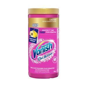 Vanish Napisan Gold Colours Stain Remover 2kg – $16 (Was $32) Plus Selected Vanish Varieties – Half Price @ Coles & Woolworths