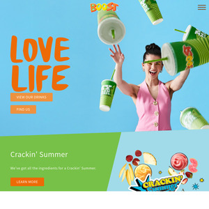 $1 off Boost Drink by Completing Challenge @ Boost Juice via App
