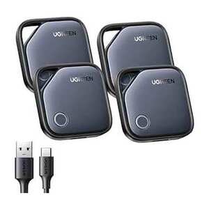 UGREEN FineTrack Smart Tag USB C (Apple Find My) 4-Pack $50.39 + Delivery ($0 with Prime/ $59 Spend) @ UGREEN via Amazon AU
