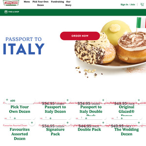 1x Free Original Glazed Doughnuts @ Krispy Kreme (Excludes SA)