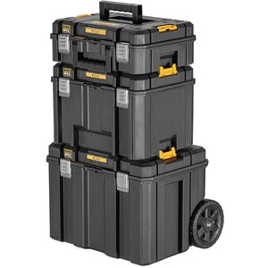 Dewalt 3-in-1 Tstak Stackable Storage Tool Box System $135 (Was $249) C&C / in-Store @ Bunnings/TT/ST/TKD