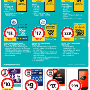 Motorola Moto G35 5G 4GB/128GB $99 (Optus Locked) @ Coles