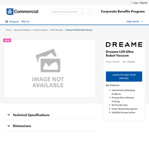 Dreame L50 Ultra Robot Vacuum and Mop Cleaner $1370.19 + Delivery ($0 C&C) @ The Good Guys Commercial (Membership Required)