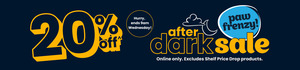 PetStock AfterDark Sale 20% off