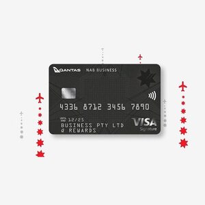 NAB Qantas Business Signature Card: 150,000 Bonus Qantas Points ($10,000 Spend in 90 Days), Annual Fee $295 @ NAB