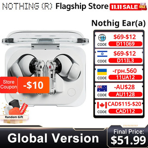 Nothing Ear (a) White/Black/Yellow Buds US$51.19 (~A$78.73) Delivered @ Nothing Flagship Store AliExpress