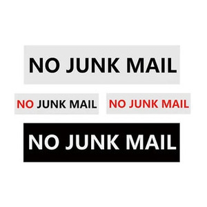 No Junk Mail Sign $0.64 Each + $1.70 Postage @ jinwa7432 eBay AU