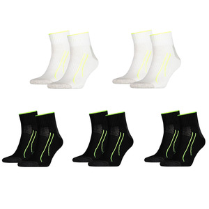 Puma Unisex Quarter Crew White or Black Socks 10 Pairs $25.13 (RRP $84.75) Delivered @ Zasel
