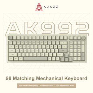 Ajazz AK992 Retro USB-C Mechanical Keyboard - Red Switch A$43.70 Delivered @ Ajazz Official Store AliExpress