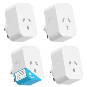 Meross Mini Smart Plug with Energy Monitor 4-Pack $48.99 + Delivery ($0 with Prime/ $59 Spend) @ Shuzu-AU via Amazon AU