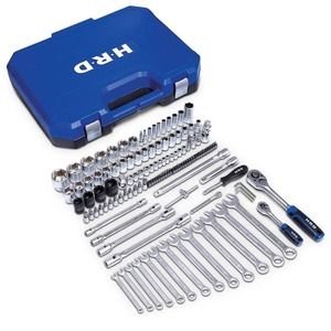 HRD 126 Piece 1/4" & 1/2" Socket Set $129 @ Total Tools