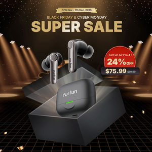 Earfun Air Pro 4+ Wireless Earbuds US$69.99 (~AU$108) (RRP US$99.99) Delivered @ Earfun website