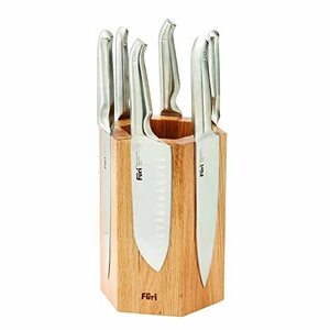 Furi Pro 6pc Premium Knife Set With Magnetic White Oak Knife Block $189 Delivered @ Amazon AU