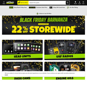 Minimum 22% off Regular Ticketed Items Instore T&Cs Apply @ Autobarn