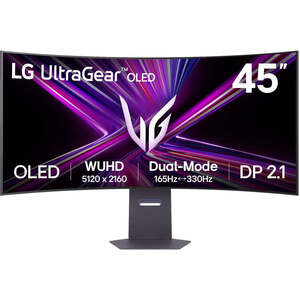LG UltraGear 45" 5K2K OLED Dual Mode (WUHD 165Hz / WFHD 330Hz) Curved Gaming Monitor $2449 + Delivery ($0 C&C) @ JB Hi-Fi