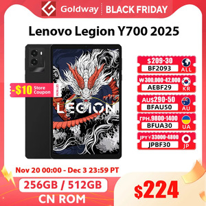 Lenovo Legion Y700 2025 (8.8" 165Hz, 12GB/256GB, Snapdragon 8 Gen3) US$256.99 (~A$398.81) Shipped @ Goldway Store AliExpress