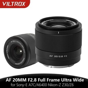 Viltrox 20mm F2.8 (Sony FE, Nikon Z) $186.42 Delivered