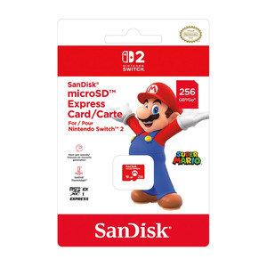 SanDisk MicroSD Express Card for Nintendo Switch 2 - 256GB $59 ($49 with $10 Newsletter) + Delivery ($0 C&C / OnePass) @ Target
