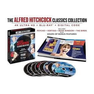 The Alfred Hitchcock Classics Collection Vol 1 4K UHD Set $48.98 + Delivery ($0 with Prime/ $59 Spend) @ Amazon US via AU
