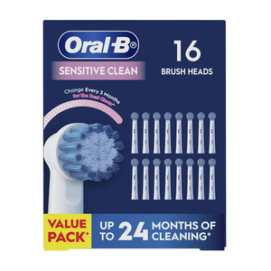 Oral-B Sensitive Clean Toothbrush Heads Refills 16-Pack $47 + $7.95 Delivery ($0 C&C / $0 over $70) @ Shaver Shop