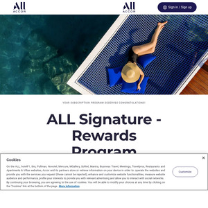 Annual ALL Signature Subscription - $1562 (normally R$ 7788/ A$2232) @ Accor All Signature