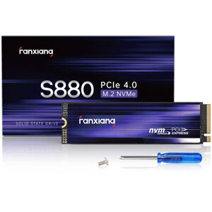 Fanxiang S880 M.2 1TB PS5 SSD NVMe SSD 4.0 PCIe Internal SSD $103.99 ($101.39 eBay Plus) Delivered @ Fanxiang via eBay