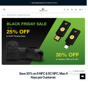 30% Off: Yubikey 5 NFC $62.30 & Yubikey 5C NFC $68.60 + $9.50 Shipping @ TrustPanda