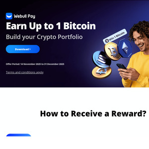 Earn 1 Random Crypto Reward with Purchase of any Cryptocurrency >US$100, & Earn 2 Rewards with a Referral (Up to 5) @ Webull