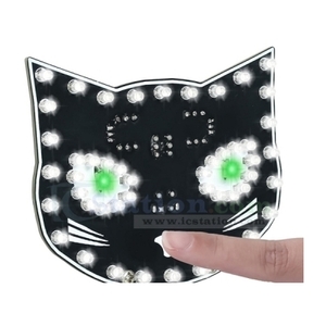 DIY Touch Control Black Cat LED Light Soldering Project US$5.5 (~A$8.52) + US$3 (~A$4.65) Post ($0 with US$20 Order) @ICStation