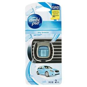 Ambi Pur Car Mini Clip Air Freshener 2mL (Sky Breeze, NZ Springs, Thai Dragon) $3 ($2.70 S&S) + Del ($0 Prime/ $59+) @ Amazon AU