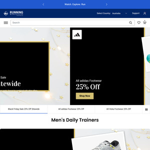 25% off Sitewide @ Running Warehouse