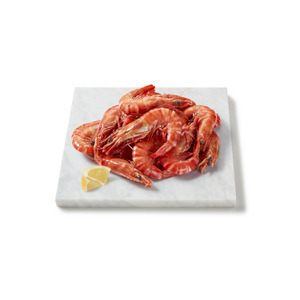 Thawed Extra Large Cooked Tiger Prawns $22/kg (Was $39/kg) @ Coles