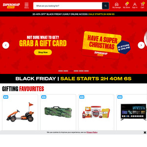 20% to 40% off Almost Everything Storewide (Exclusions Apply) @ Supercheap Auto Online (In-store on Friday & Saturday)