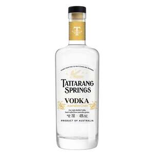 Tattarang Springs Double Grain Vodka 700ML Black Friday deal $50 delivered (Save $24.99) Free delivery Australia wide.