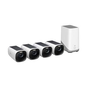 eufy Security Eufycam 3 (S330) 4 Pack Plus Homebase 3 $799 or $719.28 via Price Beat Bunnings