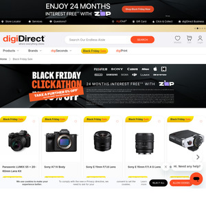 Extra 5% off Almost Everything Storewide (Exclusions Apply) + $8.95 Delivery ($0 C&C/ In-Store) @ digiDirect