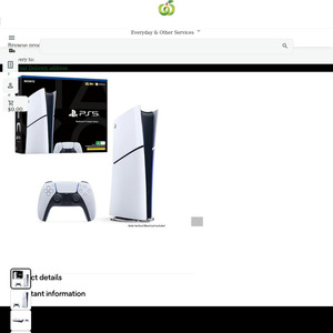 PlayStation 5 Slim Console Digital 1TB $524 + Delivery @ The Gamesmen via Everyday Market