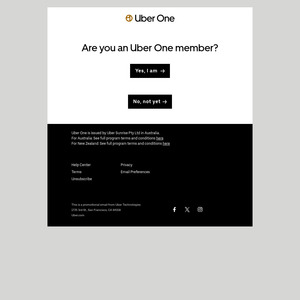 Get 3 Months Free of Uber One Membership (New & Previous Users, Normally $9.99/Month) @ Uber Eats