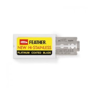 Feather Safety Razor Blades 5 Pack - $2.95 + Delivery ($0 C&C/In-Store) @ Shaver Shop