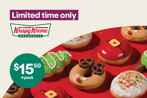 $10 Krispy Kreme Christmas 4 Pack @ 7-Eleven (App Required)
